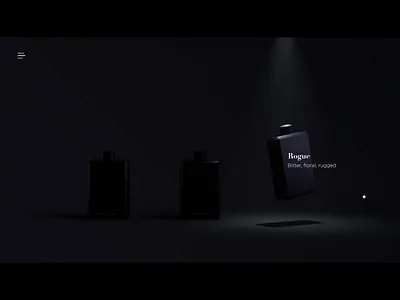 Product Landing Page 3d animation c4d design header interaction landing page motion design product page user experience ux web design website