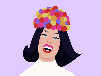 be goode drag queen drag race gay gigi goode illustration lgbtq portrait pride queer