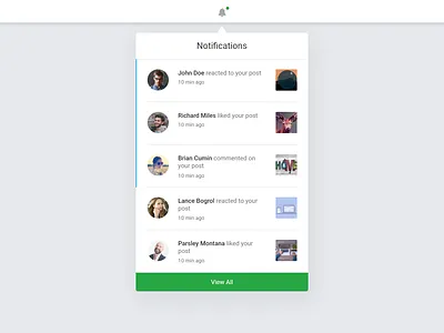 Notification ui design adobe xd adobexd bootstrap card minimalist notification notifications