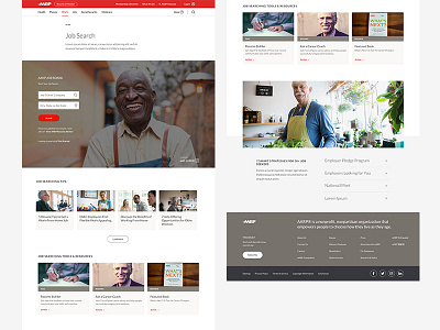 Work & Jobs New Design System creative direction design system ui ux