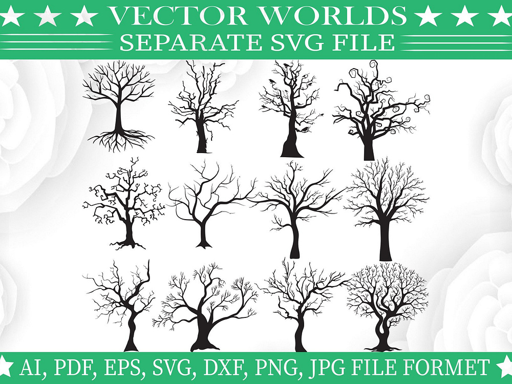 Branching Tree Svg, Branching Svg by SetaraAsma on Dribbble