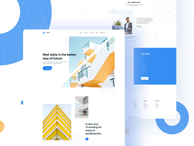 Real state Web Templates uidesign web web design webdesign