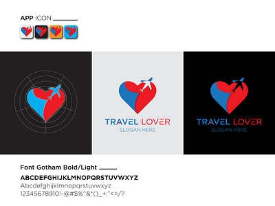 Travel Lover Logo art branding design graphic design illustration illustrator logo typography vector