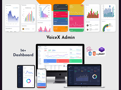 VoiceX - Bootstrap Admin Dashboard Template animation app enterprise app enterprise software enterprise ux interface ui uiux user experience user interface ui ux uxdesign uxui web app design web application