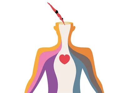 Inner Alignment abstract art concept illustration inneralignment intimacy knowyourself meditation sexuality shrutillusion spirituality tantrasexuality