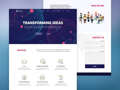 Web Design Agency ui ux web design web development webpage website