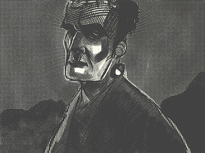 frankenstein design illustration