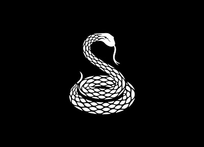 Snake animal brand branding design elegant fashion logo logotype mark poison snake logo symbol