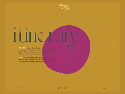 𝐁 . 𝐋 . 𝐀 ₃ agenda design book design graphic design itinerary itinerary design photography book travel travel book typography