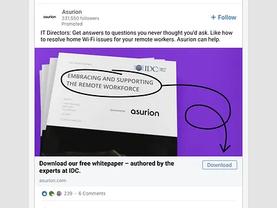 LinkedIn Ad #2 3d adobe dimension dimension display ad linkedin