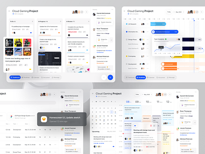 Project Management admin admin dashboard b2b blue calendar card chart component enterprise grant ios ipad ipadpro popular project management roadmap saas statistics task timeline