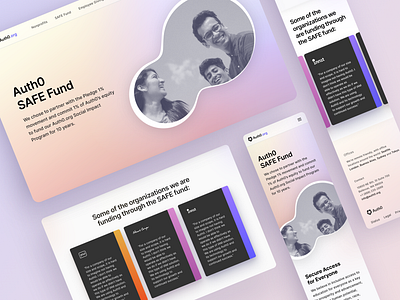 Auth0.org Website branding bright colorful community csr non profit product design social impact tech tech website ui ui design ux ux design web web design web ui website website design