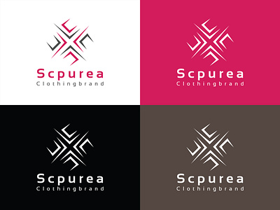 Fashion Logo - Clothing Brand Logo - Abstract Design - Unique abstract logo brand identity branding clothing brand clothing company creative design creative logo fashion fashion brand flat logo design logomark logotype minimal minimalist logo modern logo monogram logo unique logo vector logo vintage logo