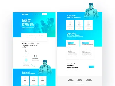 Fin-tech - Website design branding finance fintech interaction design ios loan app minimal paymentapp shibupavizha ui uxdesign