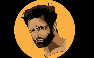 Wolverine- vexel art illustration art vector art vexelart