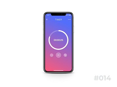 Countdown Timer | Daily UI #014 app dailyui dailyuichallenge timer ui ux