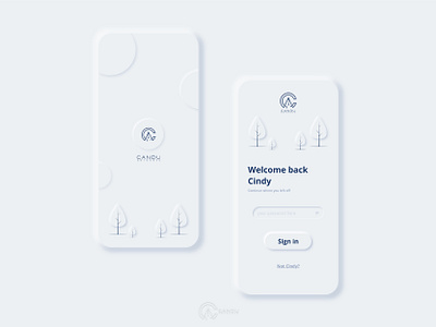 soft opening ui design mockup design uidesign userinterface userinterfacedesign