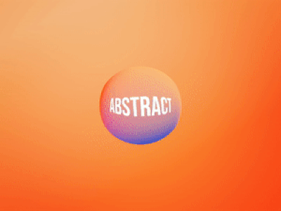 Abstract gradient bubble 3d animation abstract animation digital art motion art motion design