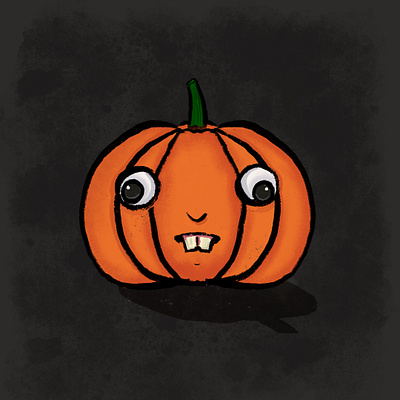 Little oblivious pumpkin halloween hallowenbash pumpkin