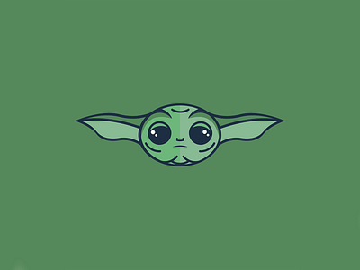 Baby Yoda Wallpaper baby yoda concept design disney icon illustration mandalorian mando phone background screensaved smartphone star wars star wars art vector wallpaper