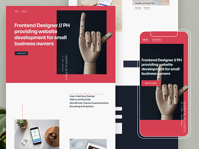 Portfolio_re portfolio ui web design