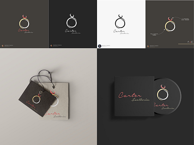 Carter Jwelleries | Logo & Brand Identity branding design flat graphic design illustration logo logodesign logoideas logoinspiration logotype luxury brand minimal type vector