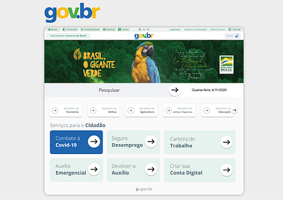 Navbar Acessibility - Govbr acessibility app brasil conceito design governo do brasil navbar redesign site design ux web