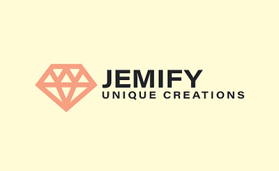 Jemify | Unique Creations branding design designer eshop instagram logo logo design logotype minimal