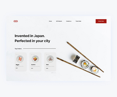 Sushi Paradise design agency ui ux web web design webdesign website website builder website concept website design website design and development website design company website designer website designing website developer website template websites