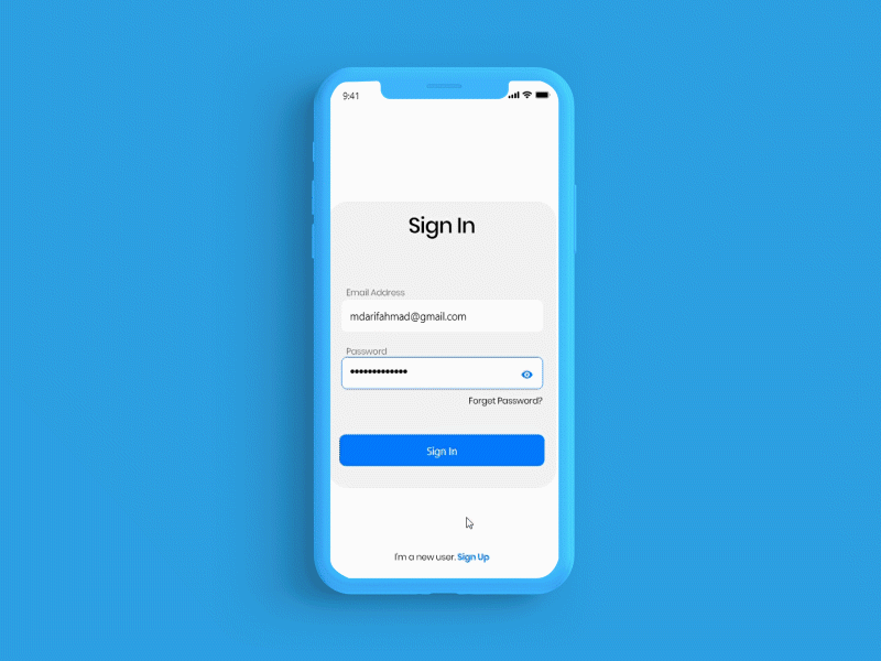 3D Flip animation of onboard page adobe xd innovative motion ui ui design uiux ux