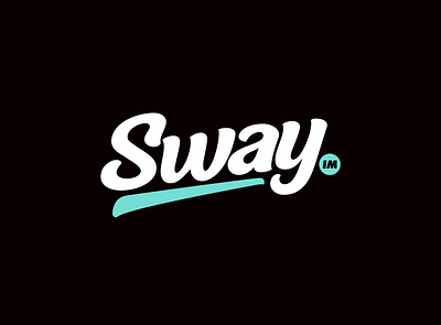 Sway Influencer Management bold brand design brand identity brand logo brand logo design branding branding design clean logo logo designer logo type logodesign logotype logotypes marketing professional type typography vanguard