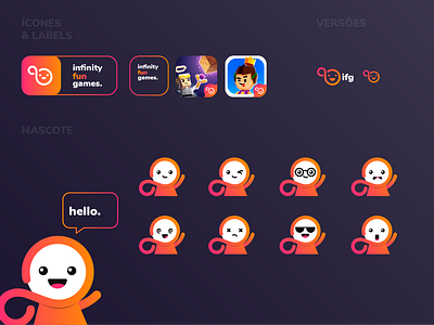 Game Studio Brand - Part 01 branding branding and identity gamestudio gradient kids app kidslogotype logo