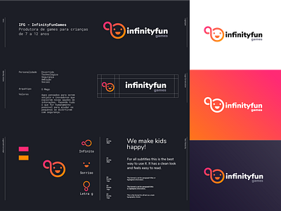 Game Studio Brand - Part 01 branding branding and identity gamestudio gradient kidslogo kidsstudio logotype