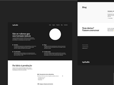 96studio — Website about blog culture studio studios ui web webdesign website