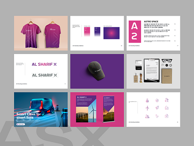 ASX | Brand book Creation brand book brand design brandidentity branding business design interface modern ui ux