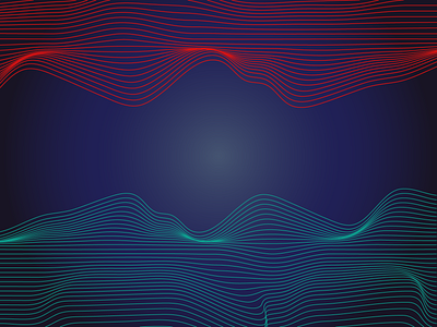 Waves art colors design illustration illustrator lines vector wave