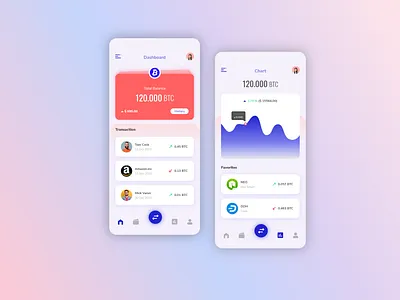 Cryptocurrency wallet ui design app bitcoin cryptocurrency app cryptocurrency wallet design illustration ui ui design uidesign