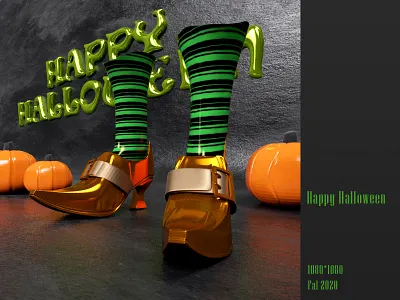 Happy Halloween - Crooked dancing from fancy Winnie! 3d aftereffects art direction cinema4d octanerender