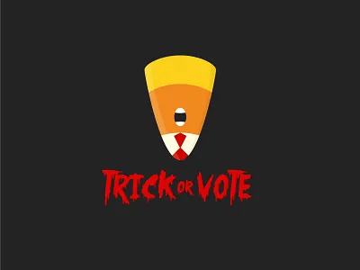 Candy Corn has a political agenda. candycorn halloween trickortreat trump vote