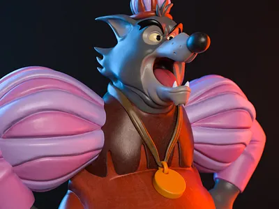 Sheriff de Nottingham 3d 3d art 3d artist animation c4d characterdesign cinema 4d cinema4d motion design render