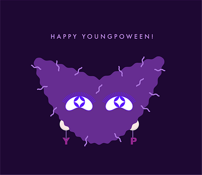 HAPPY YOUNGPOWEEN! funny graphics halloween illustration kinky spooky youngpo