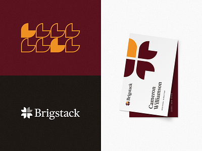 Brigstack - Visual Branding agency brand brand book brand guideline branding business business card card design graphic design guideline icon logo mockup pattern presentation visual branding visual identity
