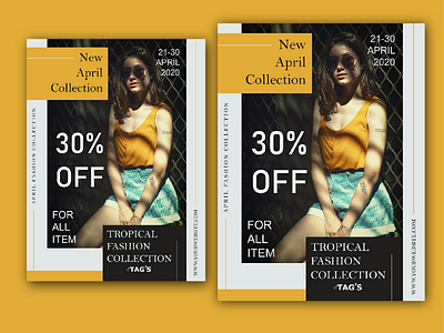 Fashion sale template ui