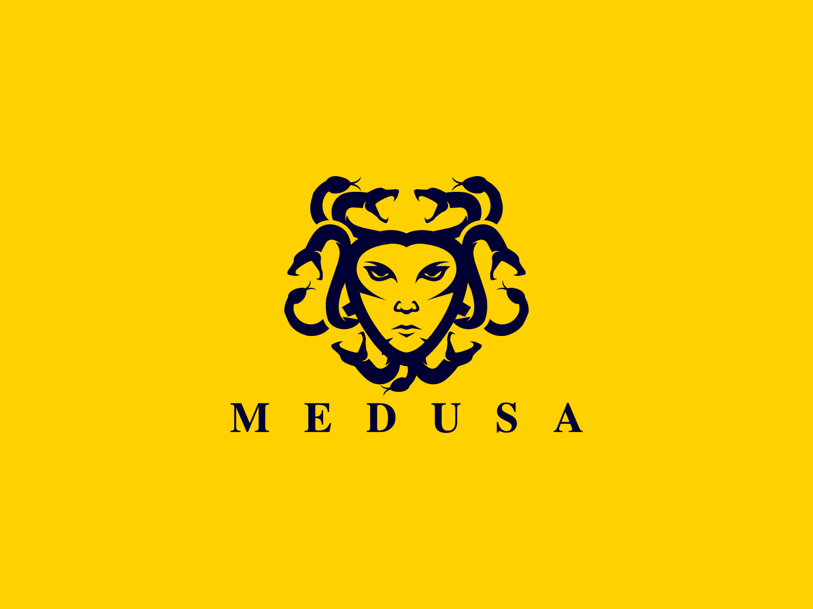 Medusa Logo by Ben Naveed on Dribbble