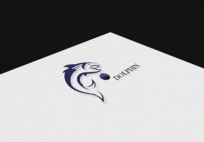 DOLPHIN LOGO logo logo mockup logodesign