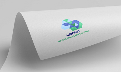 medfipro logo brand corporate finance logo logo design