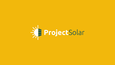Project Solar Logo creative logo minimalist logo