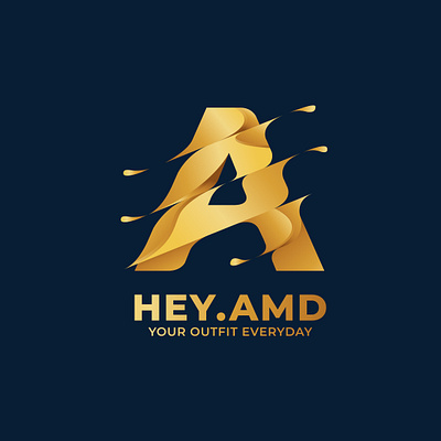 HEY AMD bikinlogo design goldlogo letteralogo logo logobrand logodesign monogramlogo selllogo tshirtlogo waterlogo wavelogo