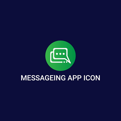 Messaging app Icon Logo Design branding business logo clean design icon illustration illustrator logo design usa business logo vector