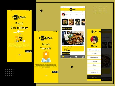 Food delivery App adobe adobexd app delivery delivery app design food foodapp fooddelivery logo mobile typography ui ux web xd xd design xd ui kit